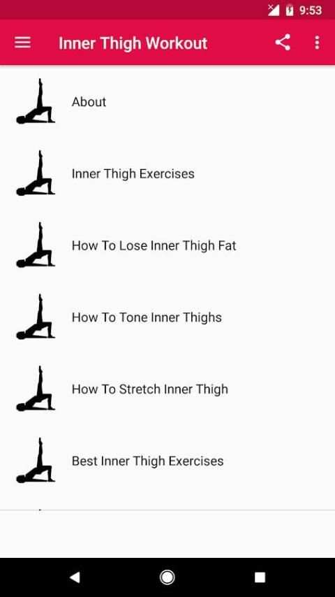 Inner Thigh Workout स्क्रीनशॉट 2