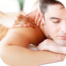 Sensual back massage