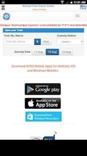 Pnr status train ticket screenshot 2