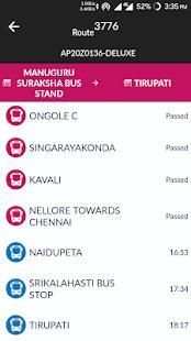 APSRTC Tirupati - Track Local City Bus Services screenshot 4