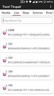 APSRTC Tirupati - Track Local City Bus Services screenshot 7