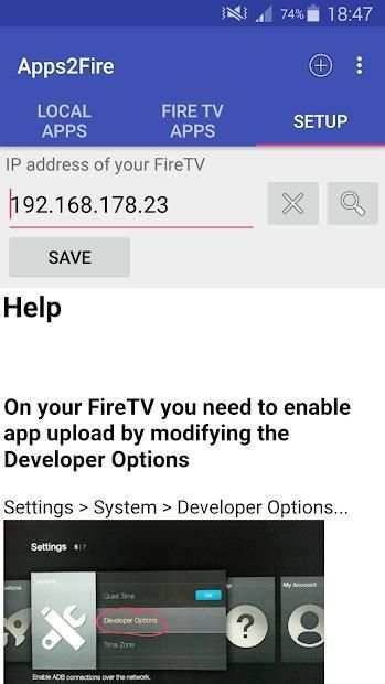Apps2Fire (Original) screenshot 3
