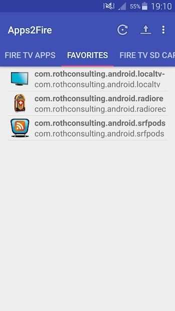 Apps2Fire (Original) screenshot 2