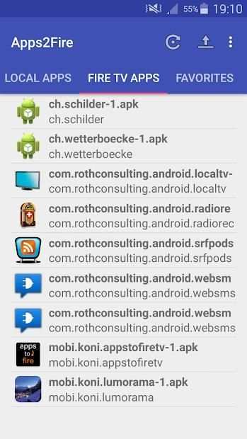 Apps2Fire (Original) screenshot 1