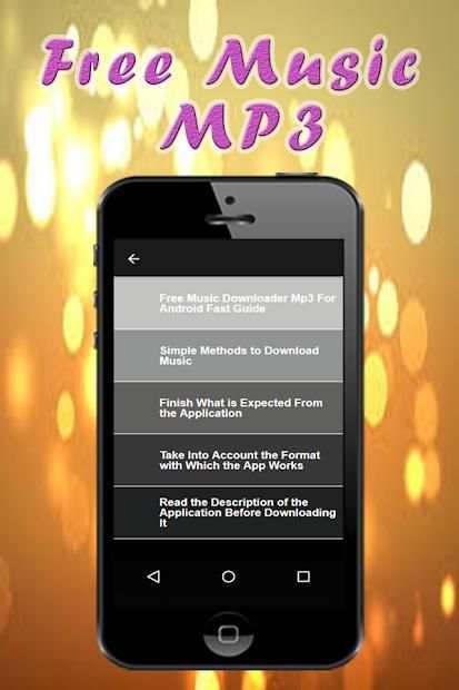 Free Music Downloader Mp3 for Android Fast Guide स्क्रीनशॉट 2