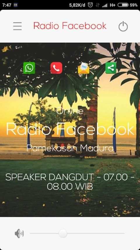 Radio Facebook - Madura screenshot 2