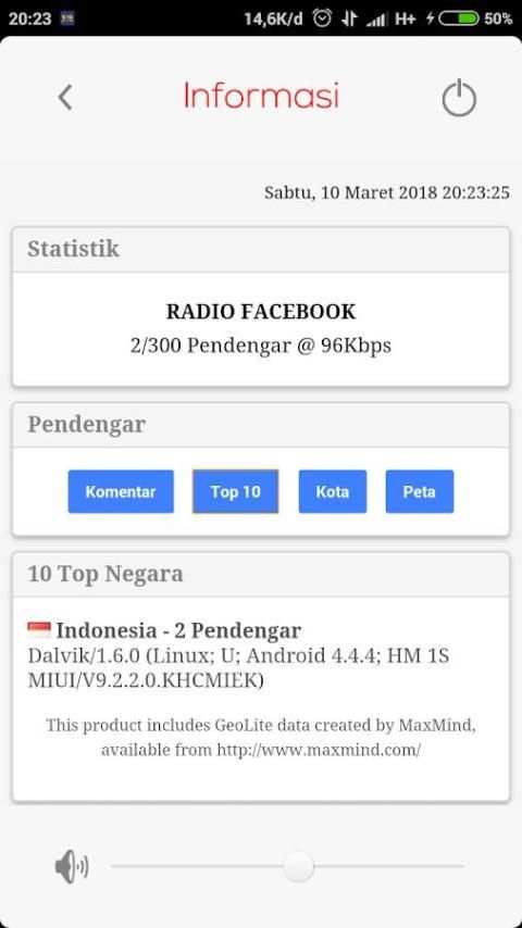 Radio Facebook - Madura screenshot 1