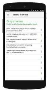 Jasma - Jadwal Sholat Masjid display TV LED screenshot 3