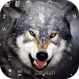 ikon Wild Wolf Keyboard Theme