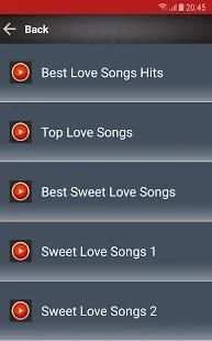 Greatest Love Songs MP3 screenshot 2