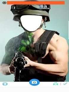 Army Photo Selfie Camera screenshot 6