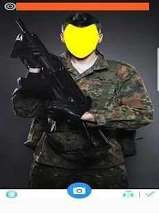Army Photo Selfie Camera screenshot 10
