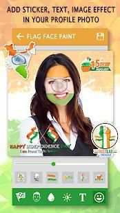 FlagFace - paint your Face screenshot 1