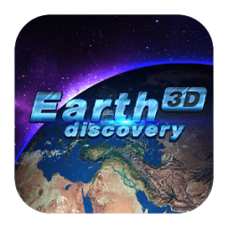 3D Earth discovery theme आइकन