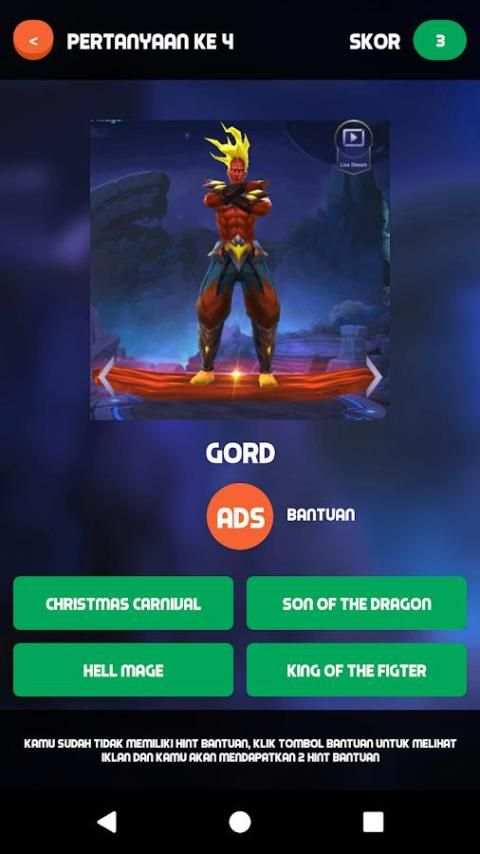 Tebak Skin - Quiz Mobile Legends Bang Bang screenshot 3