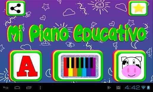 Mi Piano Educativo screenshot 2