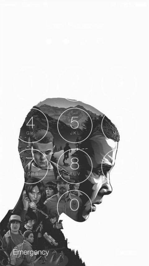 Stranger Things Wallpapers HD Lock Screen screenshot 1