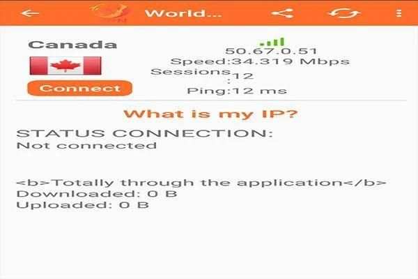 World VPN ML Rank screenshot 2