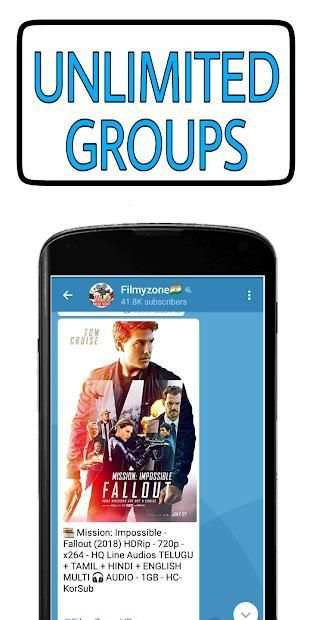Tele Messenger : Free Video Call And Chat screenshot 1