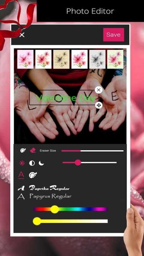 Valentine Slideshow Maker स्क्रीनशॉट 7