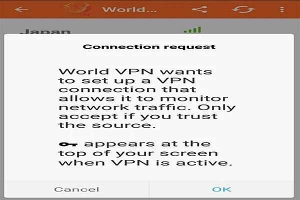 World VPN ML Rank screenshot 1