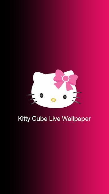 Kitty cube live wallpaper screenshot 2