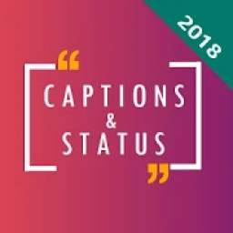 Captions for Photos and Videos 2018