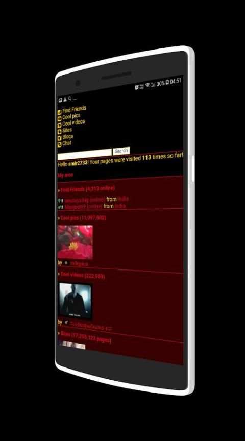 Peperonity screenshot 2