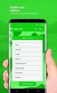 Super VPN - Unlimited, Fast & Secure VPN screenshot 3