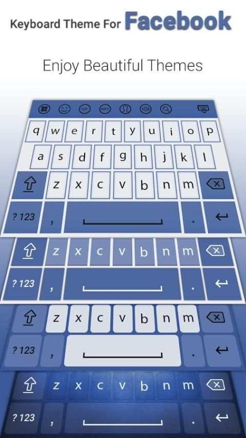 Keyboard Theme For Facebook screenshot 4