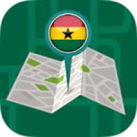 *️Offline Maps & Navigation by GPS: Ghana on 9Apps