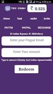 Tez Cash - Daily Cash Money स्क्रीनशॉट 3