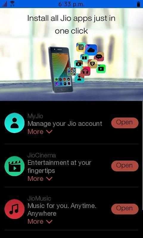 My jio primer 2018 jio app स्क्रीनशॉट 2