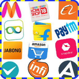 Online all in One Shopping app icon