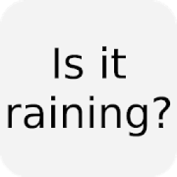 Is it raining? icon