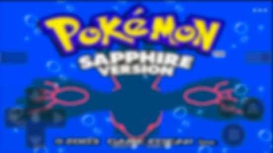Sapphire version gba rom स्क्रीनशॉट 2