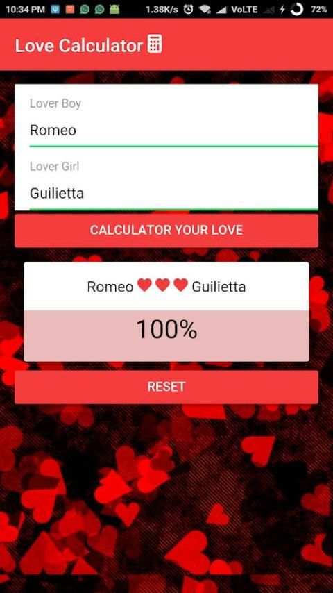 True Love Calculator screenshot 1