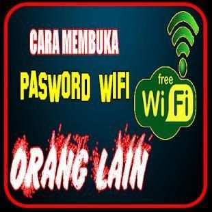 Cara Buka Pasword Wifi 2018 screenshot 1