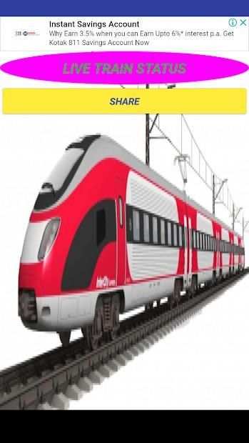 CHECK Train Status स्क्रीनशॉट 3