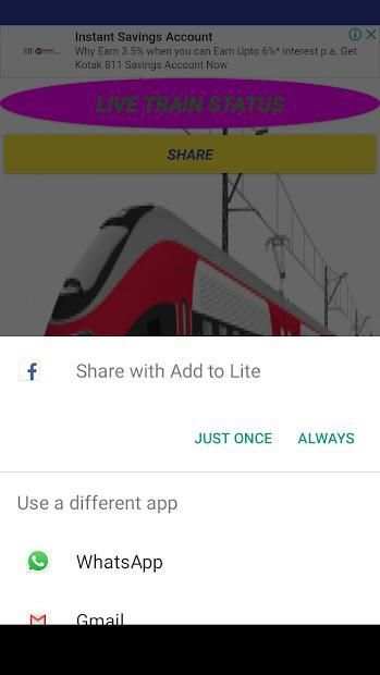 CHECK Train Status screenshot 1