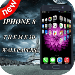 Best Launcher Iphone X - iOS 11 Wallpaper 3D THEM icon