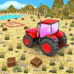 New Village Farming Tractor Parking Game 2018