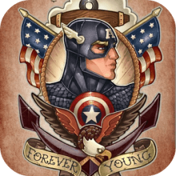 ikon Wallpaper Captain Amerika HD