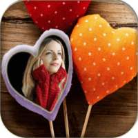 Heart Photo Frames - Love Heart Photo Frame on 9Apps