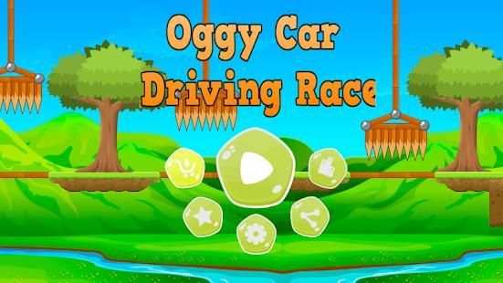 Super Oggy Car Drivinge Race screenshot 1