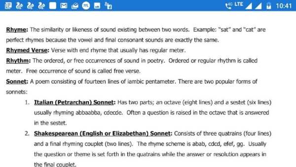 Literary Terms Definitions and Examples screenshot 7