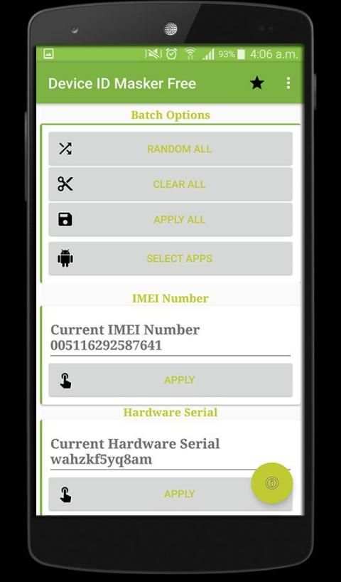 Device ID Masker Free [Xposed] screenshot 4
