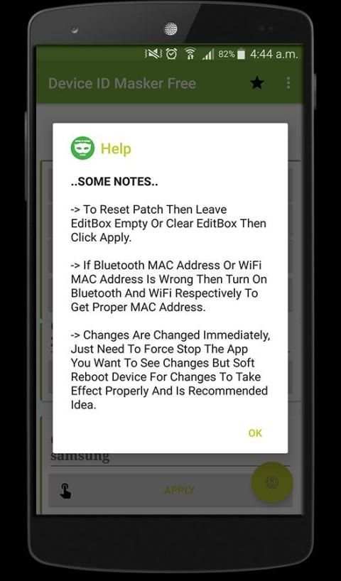 Device ID Masker Free [Xposed] screenshot 1