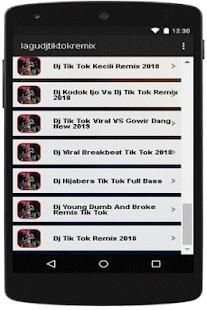 DJ Tik Tok Remix 2018 screenshot 1