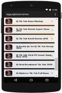 DJ Tik Tok Remix 2018 screenshot 2